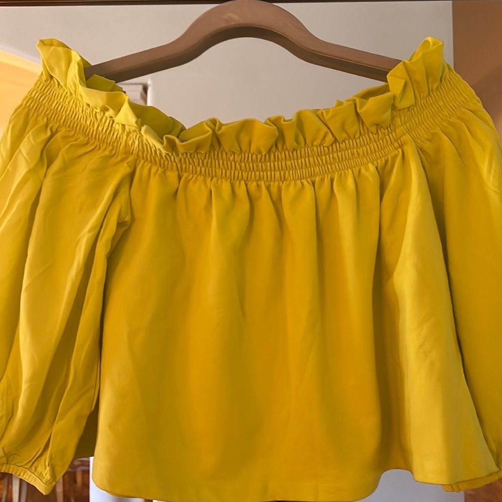 Zara off the shoulder top